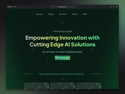 Yuvan AI Explore ai ai web android design ios landing page minimalist mobile ui ux web design website website design