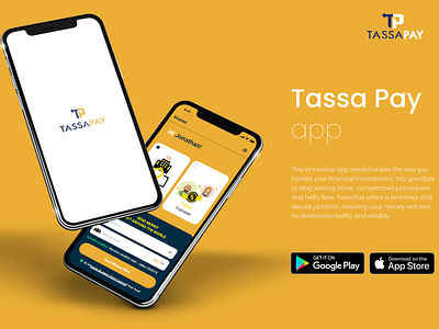 TassaPay - Best money transfer UI/UX app! 3d animation branding design graphic design illustration logo typography ui ux vector