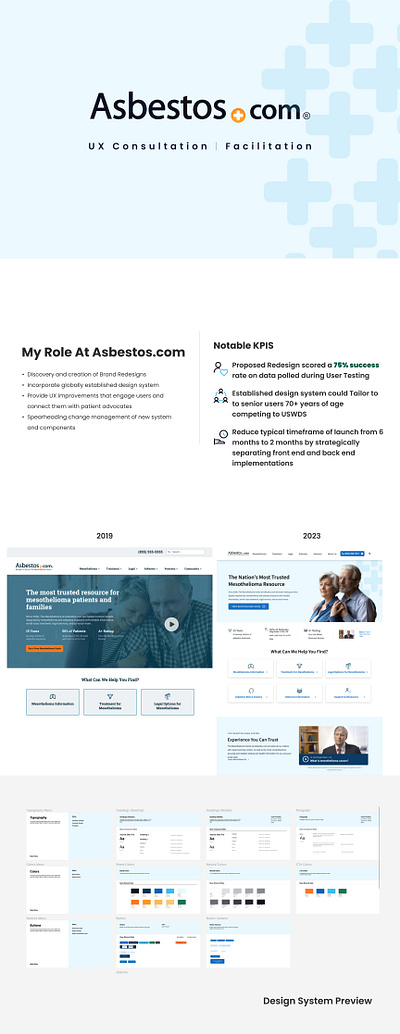 Asbestos.com Case Study ui ux web design web development