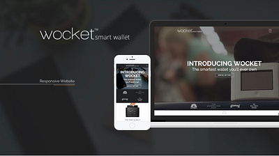 Wocket Wallet ui ux web design web development