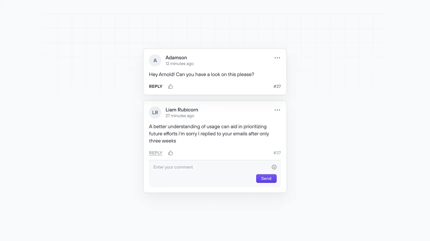 Engaging Comment Thread Design for User Interaction