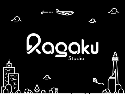 Ragaku Studio Logo art artist brand branding culture design etnic graphic design logo