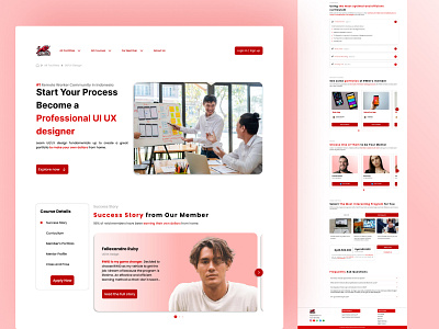 Remote Worker Indonesia - Digital Course Landing Page (3) digital course landing page mobile app ui ui design uiux design ux web design