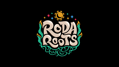 Roda do Samba Roots branding design graphic design illustration logo typography