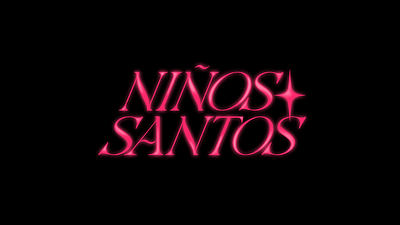 Niños Santos branding graphic design illustration logo typography y