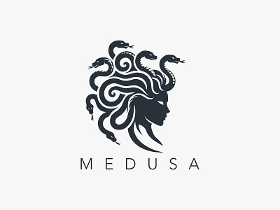 Medusa Logo gorgon logo medusa medusa logo medusa of gorgon medusas medusas logo snake hair snake logo