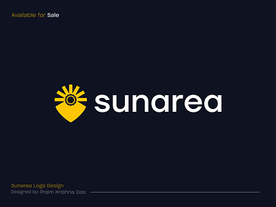 Modern, Minimalistic Sunarea Logo Design 99 design a b c d e f g h i j k l m abstract logo brand identity branding creative unique professional icon location logo logo logo design logo mark brand mark minimal minimalistic logo modern logo n o p q r s t u v w x y z popular logo sun logo symbol monogram favicon typography vector