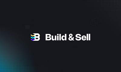 Build and Sell - Brand Identity brand identity branding build and sell ci community design graphic design infoproduct logo saas startup tech visual identity