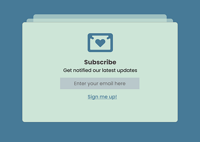 Daily UI Challenge #026 Subscribe branding challange dailyui design illustration subscribe ui