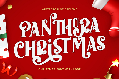 Panthura Christmas - Classy Serif Font sweets