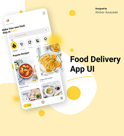 Food Delivery App app branding design graphic design illustration logo typography ui ux vector