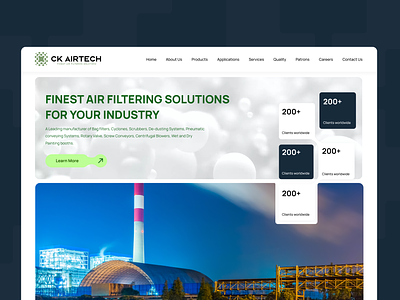 Dust Extraction System Company Website business website company filteration company industry website innovation inspiration new design responsive website website design