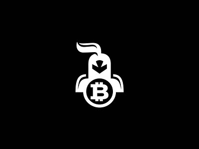 knight and bitcoin bitcoin character coin knight logo logotype minimalism