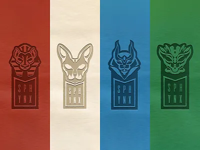 Sphynx box icons branding design graphic design illustration logo