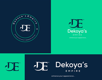 Dekoya's Empire, a male clothing fashion brand. branding design graphic design logo