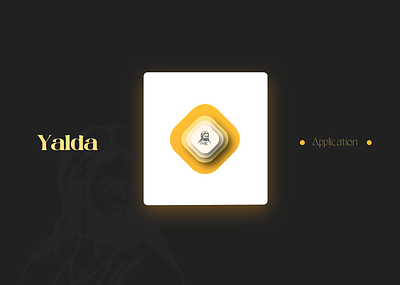 Yalda Application branding graphic design logo ui