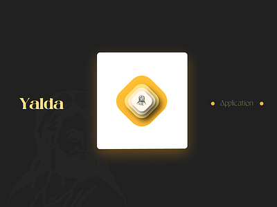 Yalda Application branding graphic design logo ui