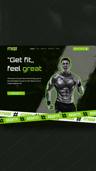 👋 guys web design for fitness app design branding design graphic design illustration ui ui designer ui ux w web web design web uiux