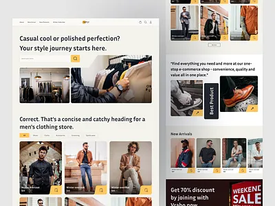 shply v2 branding clean website design hellodribbble landing page landing page design landing page ui mens shopping minimal shopping ui
