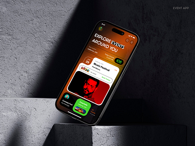 Event App android app app app design app ui design clean ui event event app event app ui ios app mobile mobile app mobile app design mobile app ui ui ui design user exprience user interface design