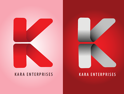 Combination Mark Logo - KARA ENTERPRISES app branding design graphic design illustration logo typography ui ux vector