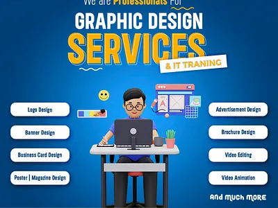 Graphic Design Services & Tanning | Concept Grow IT Solutions 3d animation branding graphic design logo motion graphics ui