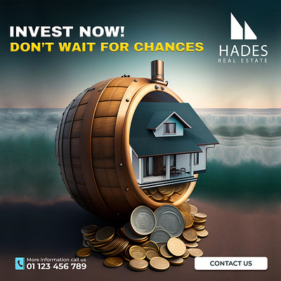 Hades Real Estate animation branding graphic design ui