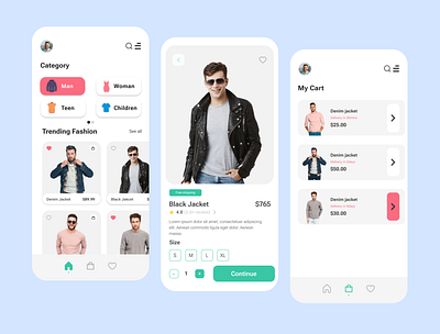 App Design app design clothing design design on figma fashion figma graphic design ui user interface