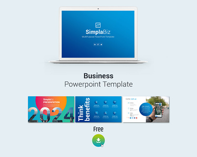 Free SIMPLA Business Powerpoint Template business design free free download free powerpoint free presentation infographic powerpoint infographics minimalist pich deck powerpoint powerpoint presentation ppt pptx presentation design presentation template simple slides startup