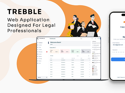 Trebble - Legal Professionals Dashboard