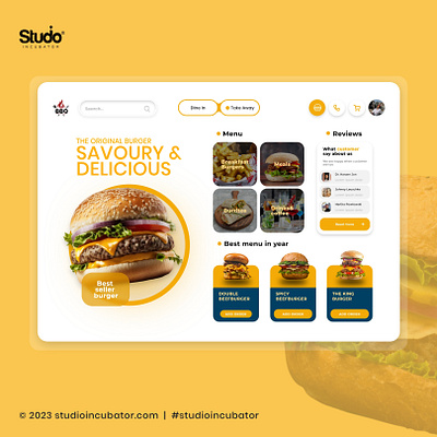 UI Design - BBQ Website app design food app ui user interface web design website design