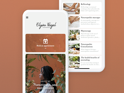 Elysa Feigel - Appointment Scheduling App for iOS and Android android app builder app store appointment booking appointment scheduling design app design system google play ios mobile app mobile applications mobile apps no code service provider services ui ux