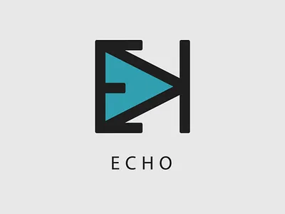 Concept design for Echo company by Amin Hosseini branding graphic design illustration logo typography