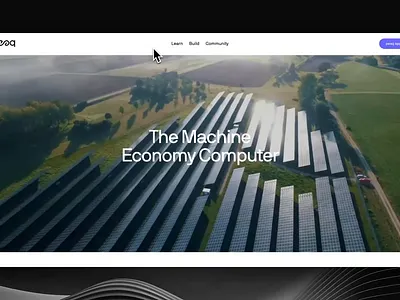 Peaq Portal Website blockchain crypto development web web3 webdesign webflow