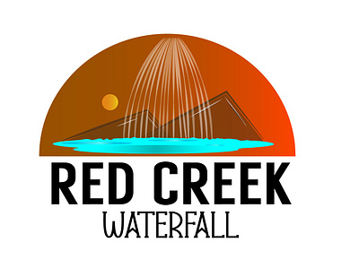 Red Creek logo concept brandingconcept graphicdesign logo logodesign redcreek