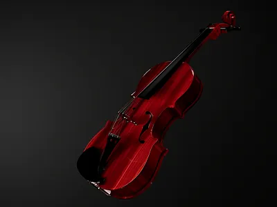 New violin 3d cinema4d lighting lookdev redshift render substancepainter texturing