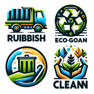 Logo Design Project Brief for Eco Rubbish Removal Brisbane branding graphic design logo photoshop