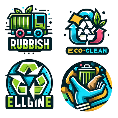 Logo Design Project Brief for Eco Rubbish Removal Brisbane branding design graphic design logo photoshop