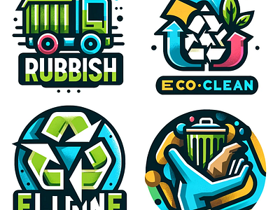 Logo Design Project Brief for Eco Rubbish Removal Brisbane branding design graphic design logo photoshop