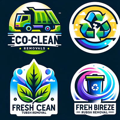 Logo Design Project Brief for Eco Rubbish Removal Brisbane branding graphic design logo photoshop