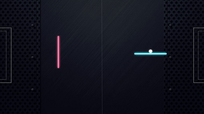 Pong Challenge motion graphics