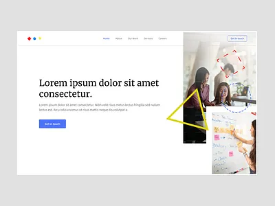 Landing Page in Figma design figma logo ui ux