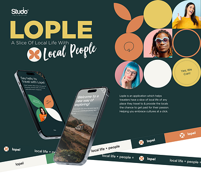 Lopel Mobile App - UI/UX Case Study (Student Work) local travel travel app ui ux