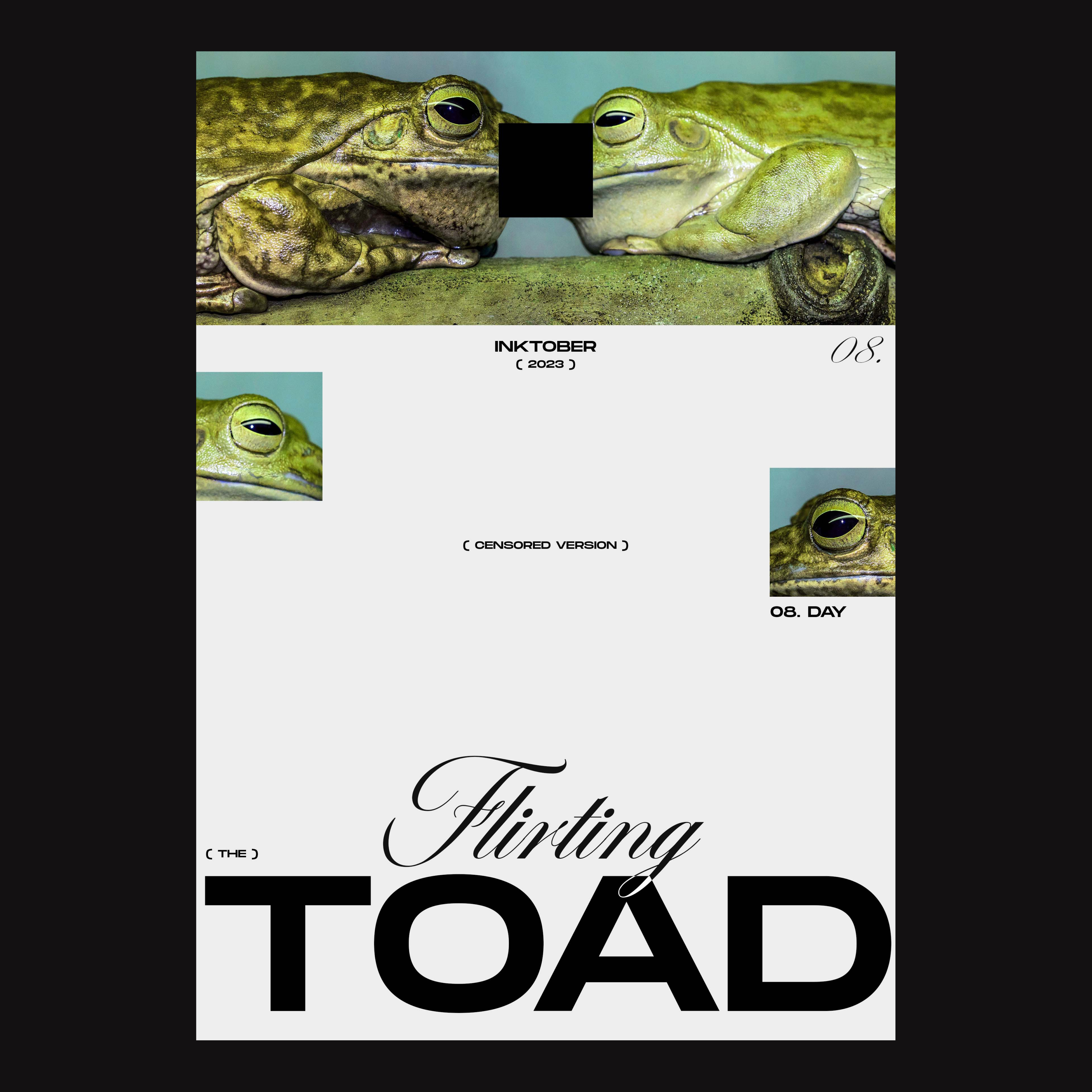 Inktober #3 branding challenge composition design fonts graphic design inktober inktober2023 october challenge playgrounds poster poster design posters selected works type type design visual art visual design