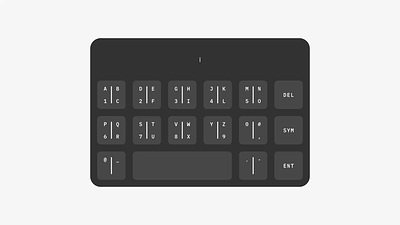Typing Mechanics [XR Keypad. Eye tracking] animation buttons eye tracking hand tracking interaction design keyboard keypad microinteraction prototyping spatial computing spatial design unity3d virtual reality xr