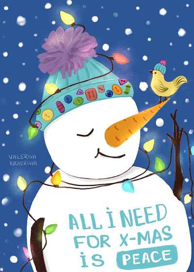 Winter illustrations book illustration characterart characterdesign cute illustration design illustration snowman персонаж