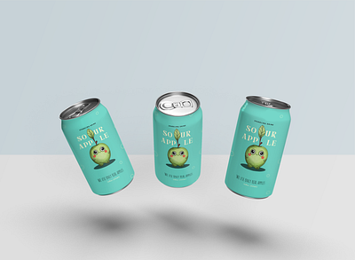 Apple sparkling drink adobe art branding design graphic design illustration logo pack packaging design ui
