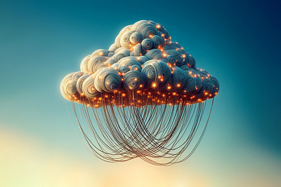 Celebration of the clouds ai art brand celebration cloud creativity design electricity graphic design idea illustration logo space