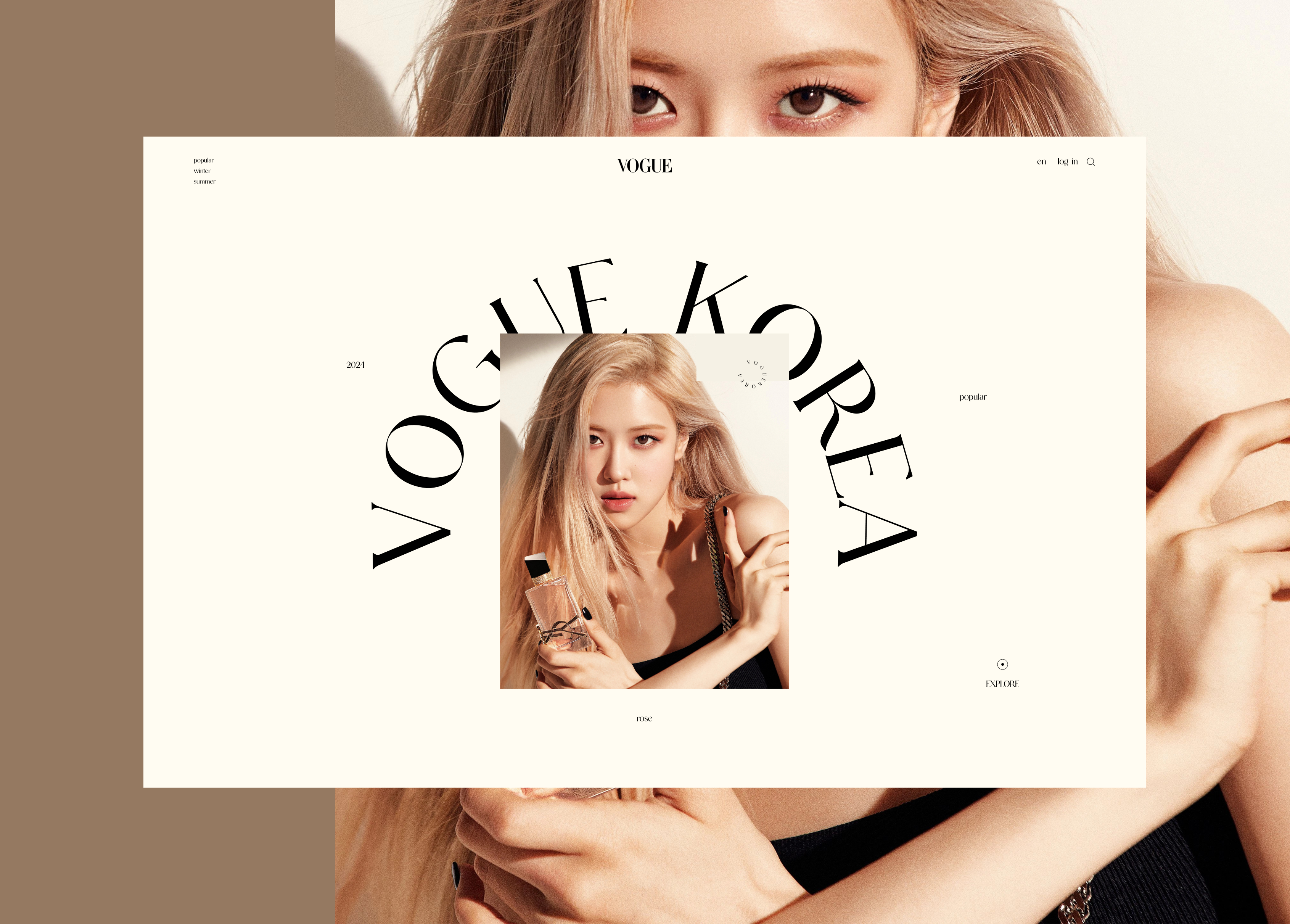 VOGUE Website Redesign design ecommerce ecommerce landing page ecommerce web design ecommerce website ui ui design uiux vogue website website website design websites