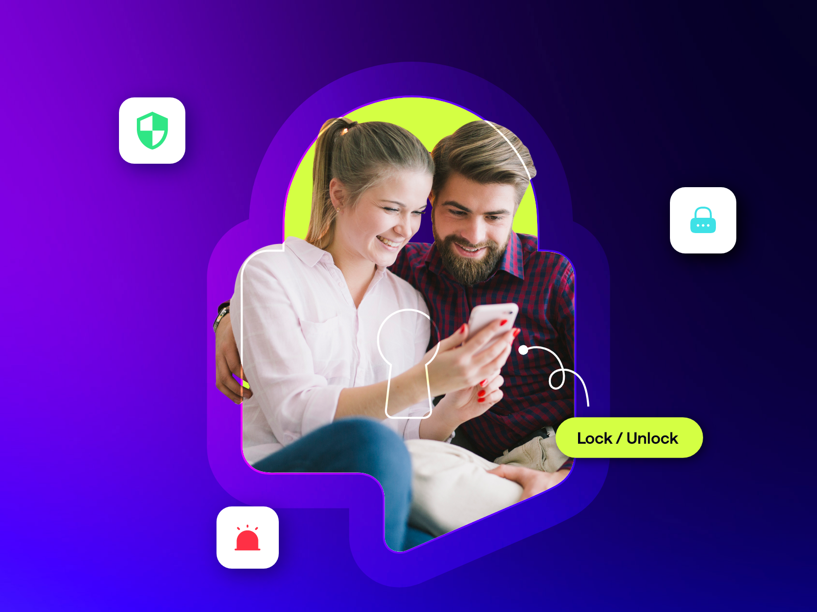 Child Lock - A Security App Logo Branding Design app design app screens app ui brand identity branding child lock codiant design thinking graphic design illustration innovate with us logo logo inspiration mobile app mobile developers security app software development ui ux designers